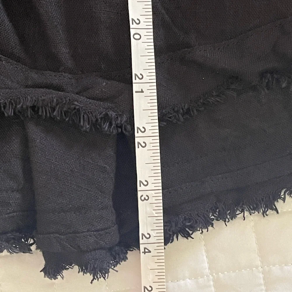 Free People Boho Black Flowy Cutout Lace Detail sz XS/S Elaved Boho Festivalcore